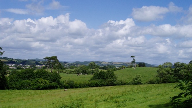 Golygfa o Langadog