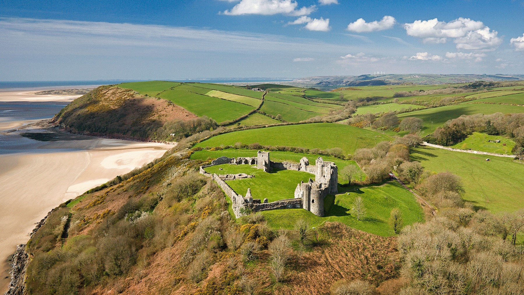 Llansteffan castle